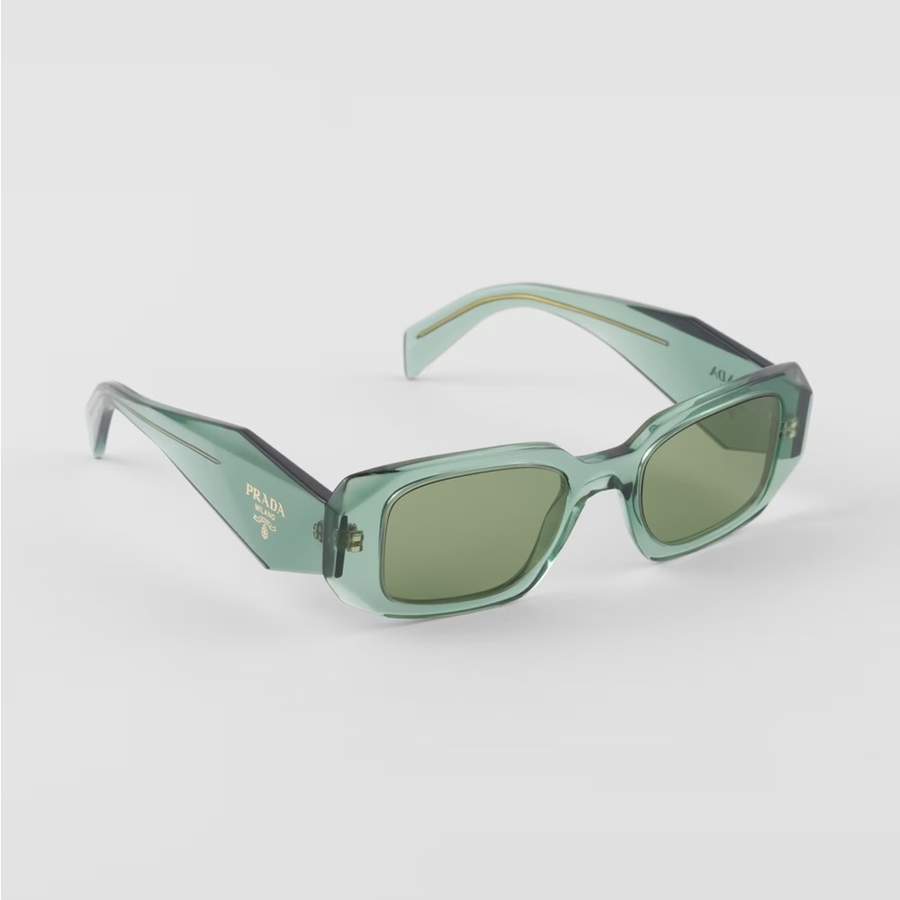 NEW Prada Symbole Sunglasses - Sage Green